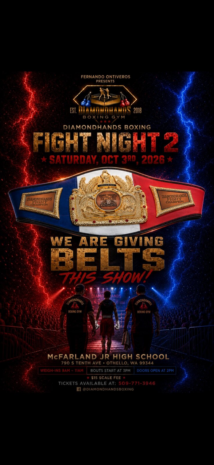 Diamondhands Boxing Fight Night 2