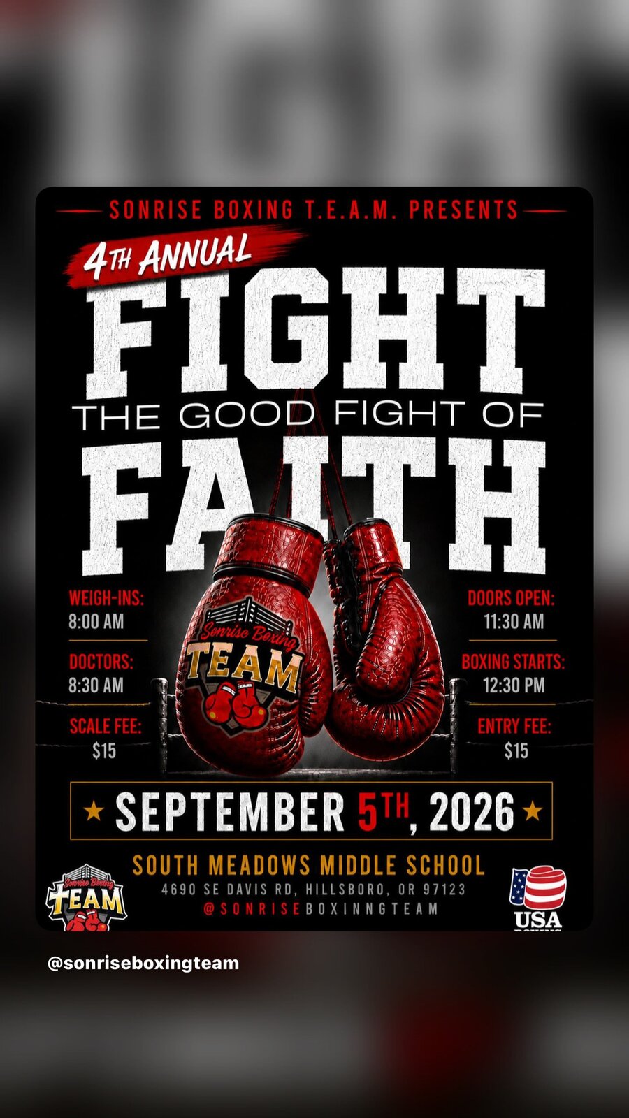 FIGHT THE GOOD FIGHT OF FAITH