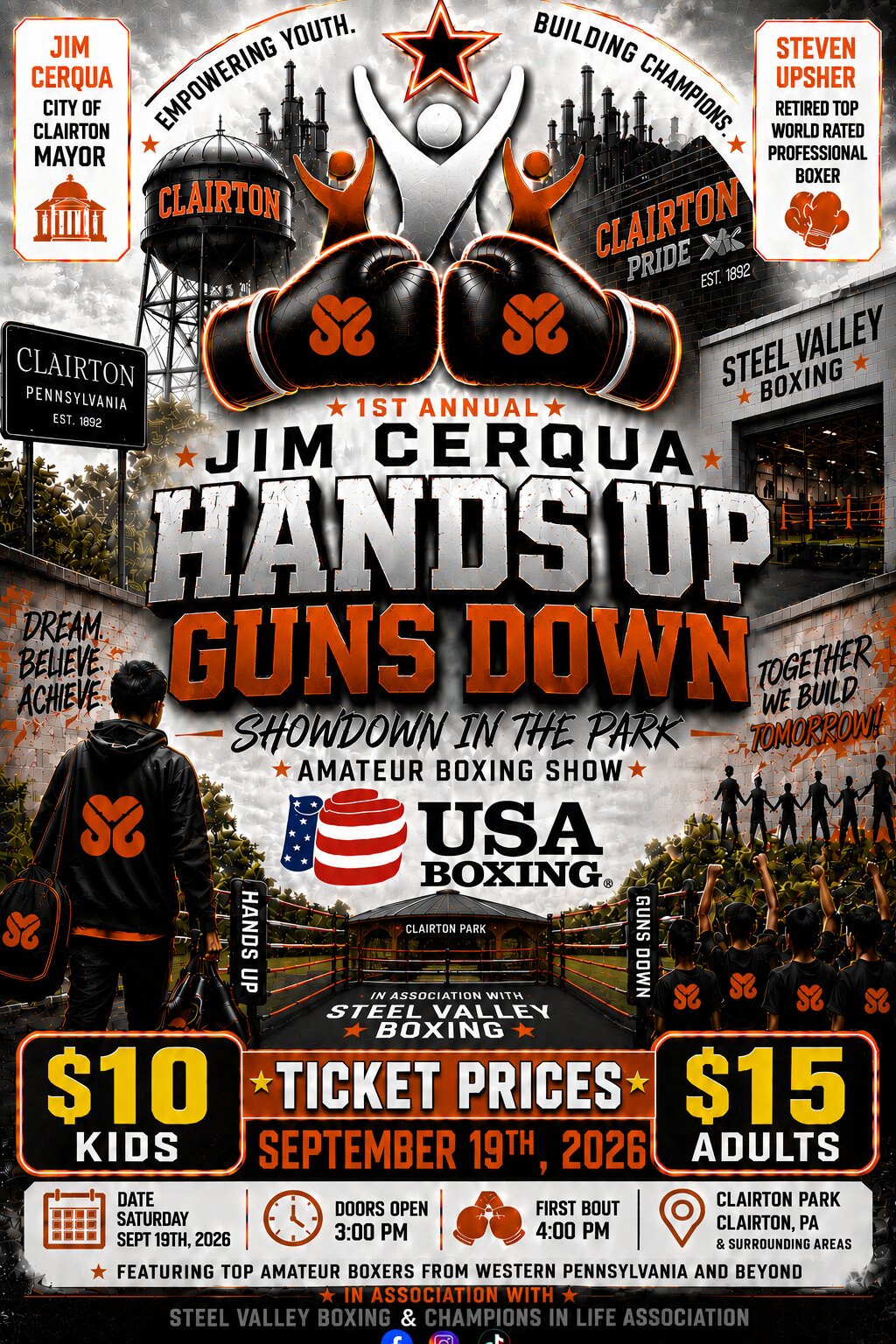 Hands Up Guns Down