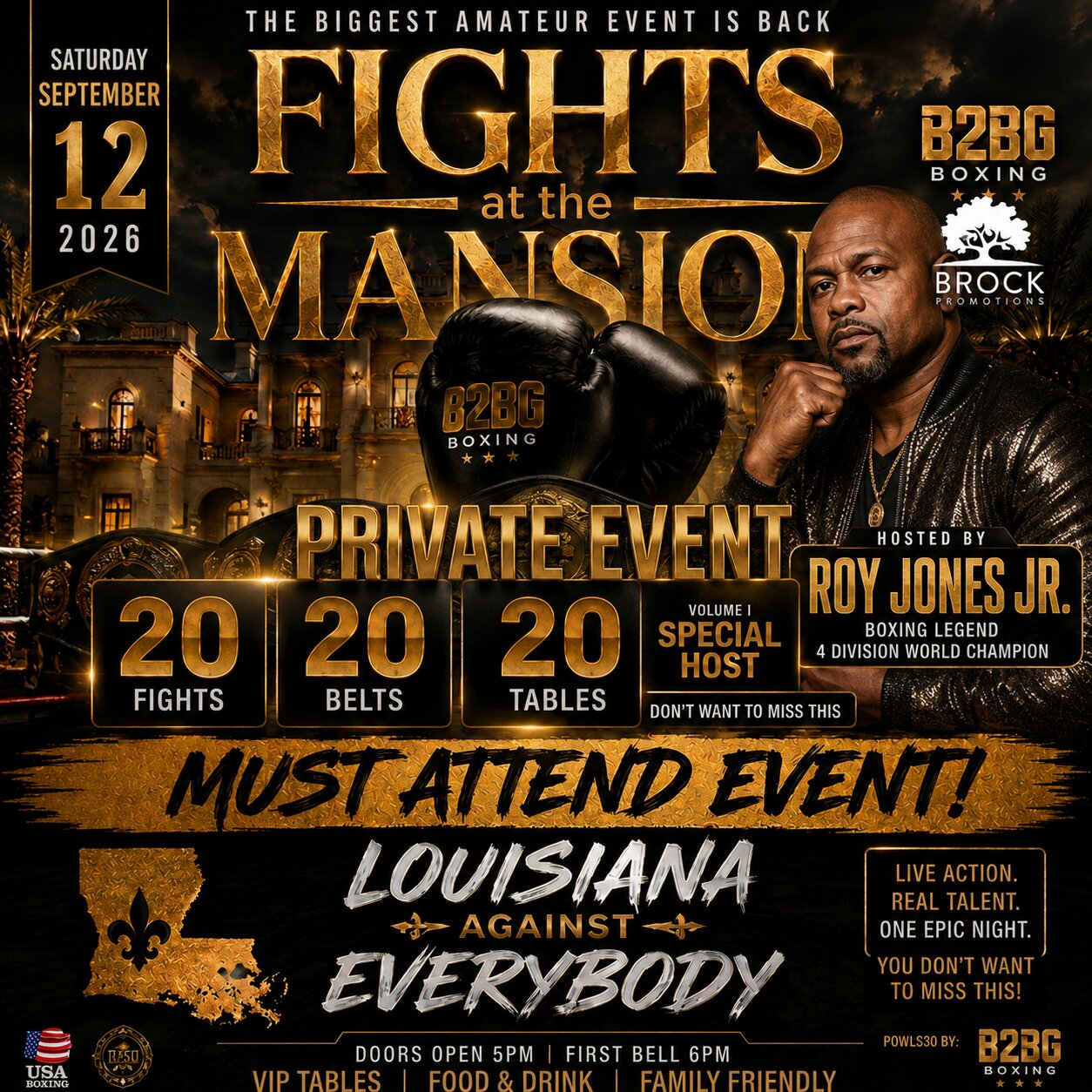 Fights at the mansion