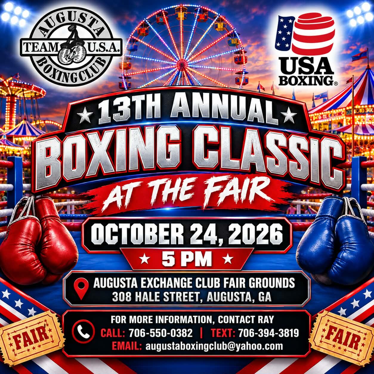 13th Annual Boxing Classic at the Fair