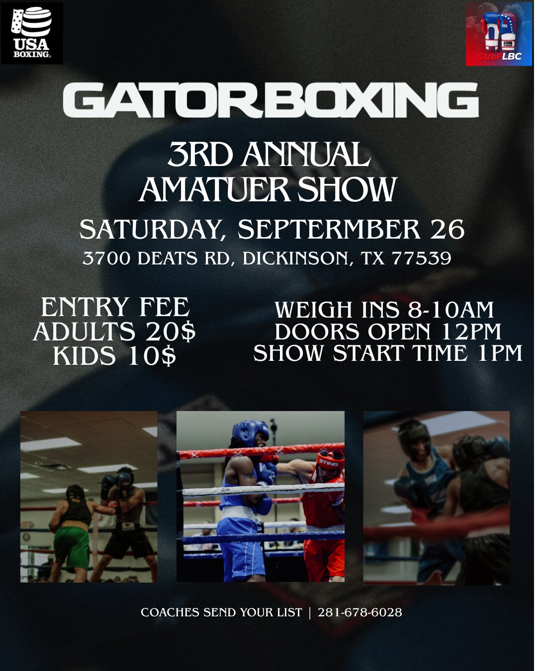 Gator boxing show