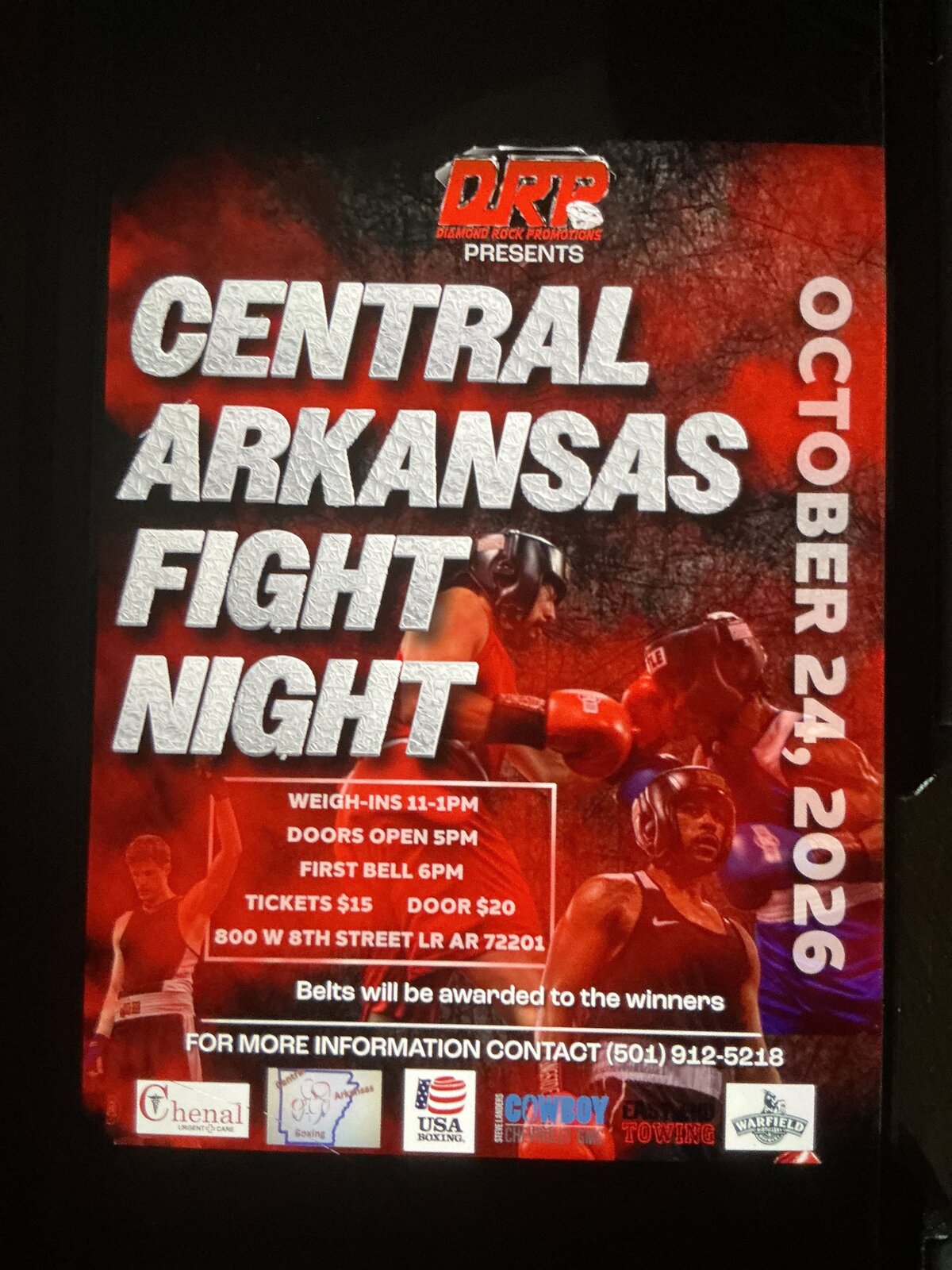 CENTRAL ARKANSAS FIGHT NIGHT